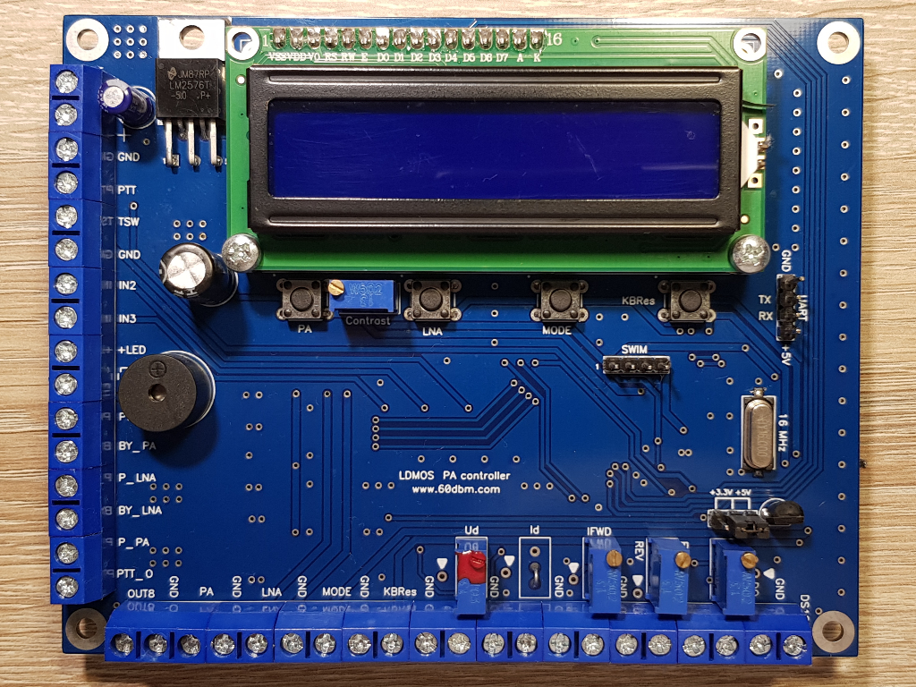 Amplifier Control Board, SSPA LDMOS MOSFET Controller, HF Multi Band ...