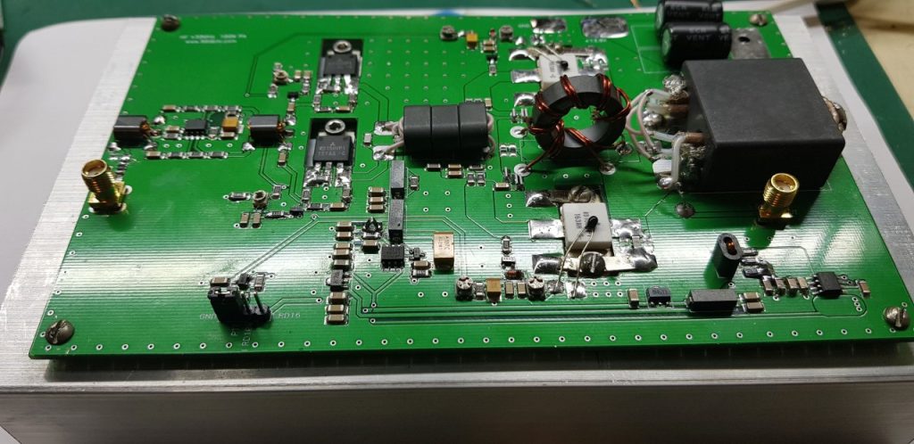 100W HF +50MHz RF Power Amplifier, RD100HHF1 based 13.5v - 60dBm.com ...