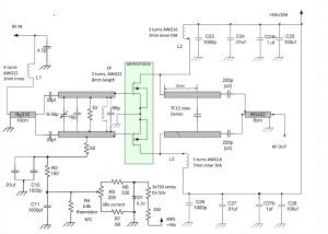 Kit Ampli LDMOS 500W-1KW 432 MHz - Bande 70cm (420-450 MHz) Par 60dbm.com