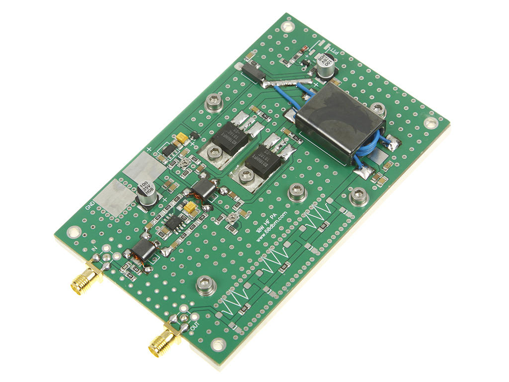 5M-6GHz RF Broadband Signal Amplifier - Gain 20dB For VHF UHF SHF